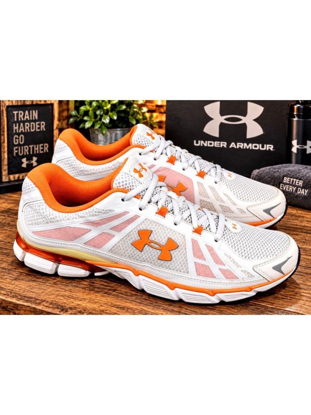 Under Armour Spine Bionic Running Basketball Shoes 2011 Sz 18 Deadstock